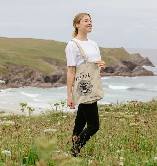 Bee Positive Eco-Friendly Tote